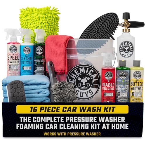 Chemical Guys HOL169 16-Piece Arsenal Builder Car Wash Kit...