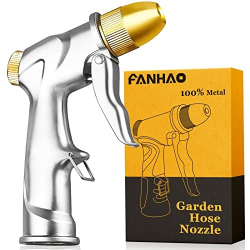 FANHAO Upgraded Garden Hose Nozzle Sprayer, 100% Heavy Duty...