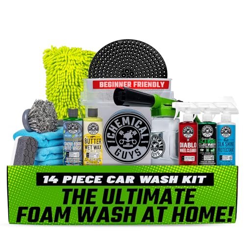 Chemical Guys HOL126 14-Piece Arsenal Builder Car Wash Kit...