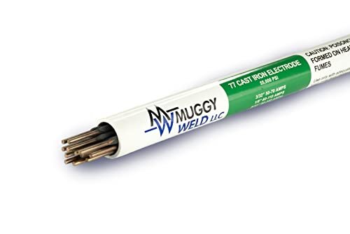 77 Cast Iron Welding Rod Kit 1/2 lb (3/32
