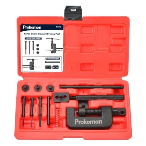 Prokomon 13 Pieces Chain Breaker Tool Kit; ATV Bike...