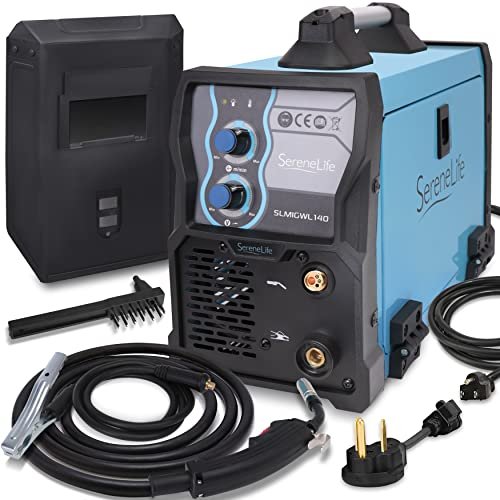 SereneLife Inverter MIG Welding Machine - Dual Voltage...