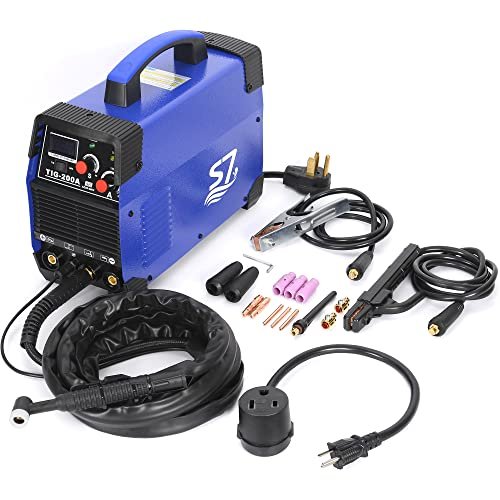 TIG Welder, 200 Amp 3-in-1 Multifunctional Machine -...