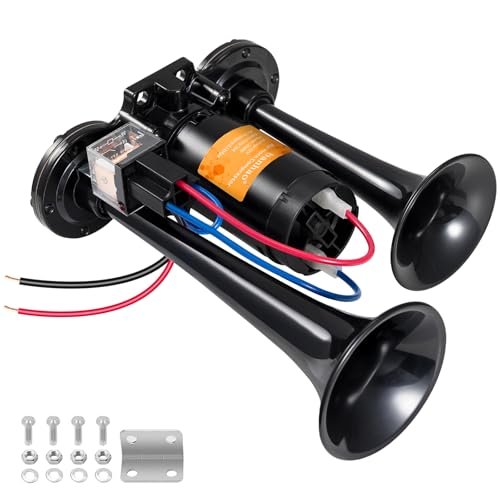 BANHAO Electric Air Horn for Truck 150dB Super Loud Black...