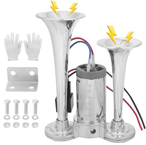 600dB Super Loud Train Horn Kit for 24V Trucks &...