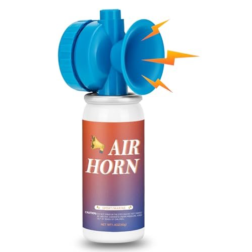 Air Horns for Safety Loud Marine, Air Horns Can 1.4oz...