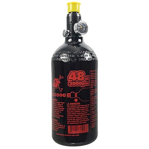 Maddog 48/3000 Aluminum Compressed Air HPA Paintball Tank...