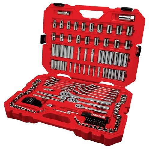 CRAFTSMAN Socket Set, 159 Piece Socket Wrench Set Mechanics...