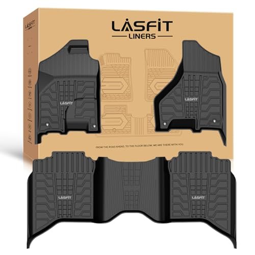 LASFIT Floor Mats 2013-2018 for Dodge Ram 1500/2500/3500...