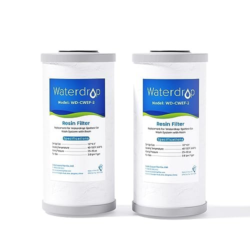 Waterdrop Spotless Car Wash Water Filter, Deionized Water,...