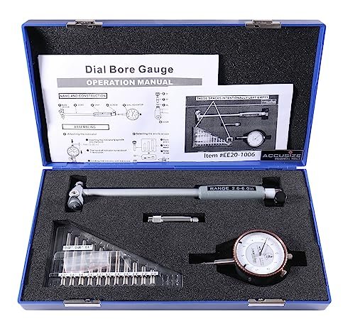 Accusize Industrial Tools 2-6 inch by 0.0001'' Dial Bore...