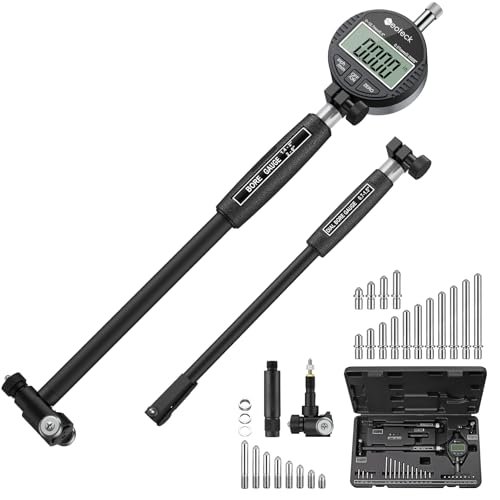 Neoteck Digital Dial Indicator Bore Gauge with...