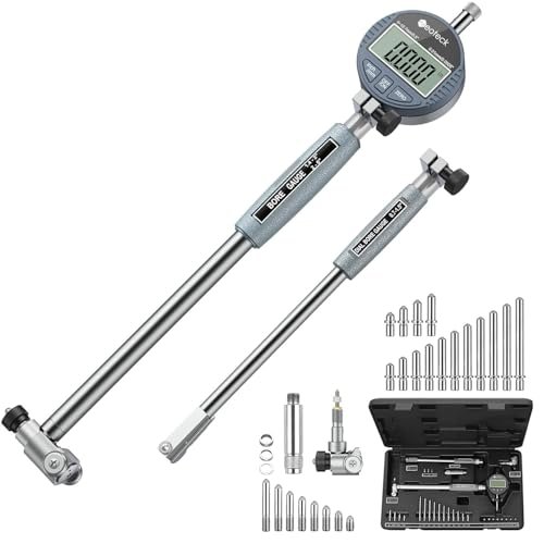 Neoteck Digital Dial Indicator Bore Gauge with...