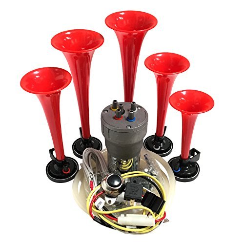 OEMLINK International LTD Dixie Air Horn Red - Dixieland...