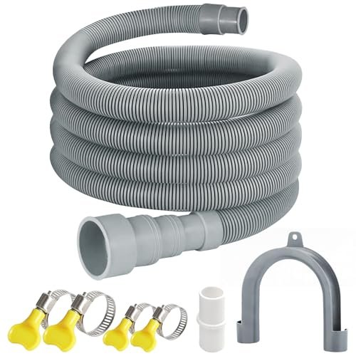 Universal Washing Machine Drain Hose, 10 Feet Flexible...