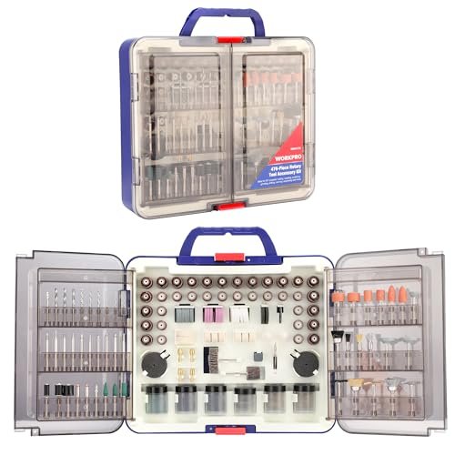 WORKPRO 476PCS Rotary Tool Accessories Kit, Rotary Tool...