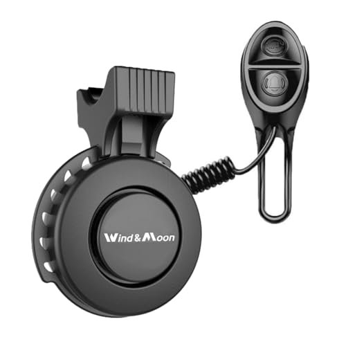 YOUNGFLY Electric Bike Horn Bicycle Bell, 120db Electronic...