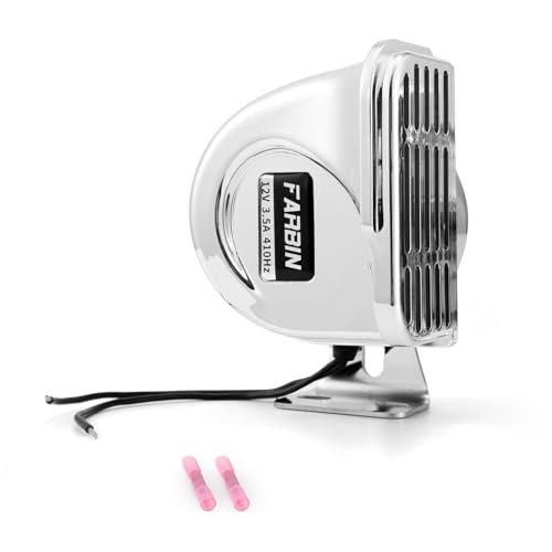 FARBIN Stainless Steel Low Tone Horn for Boats Waterproof...