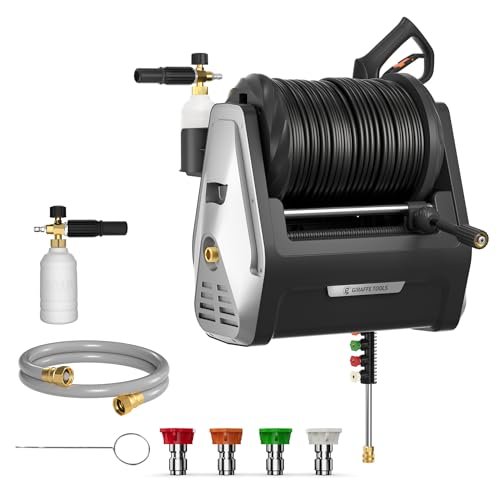 Giraffe Tools Wall Mounted Pressure Washer G30 with...