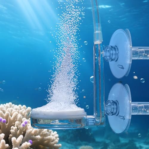 FNANJWQ Aquarium Air Stone Disc, CO2 Diffuser for Aquarium...