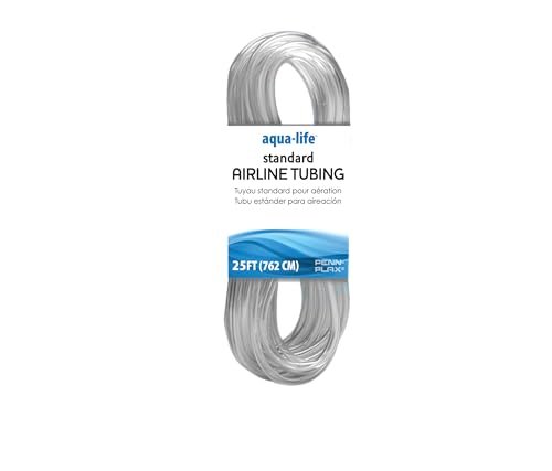 Penn-Plax Standard Airline Tubing for Aquariums – Clear and...