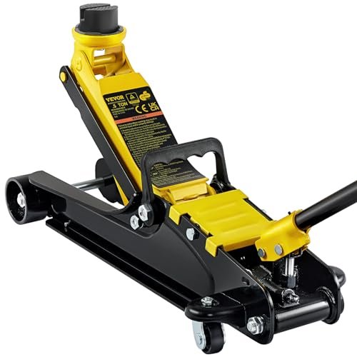 VEVOR 2.5 Ton Low Profile, Heavy-Duty Steel Racing Floor...