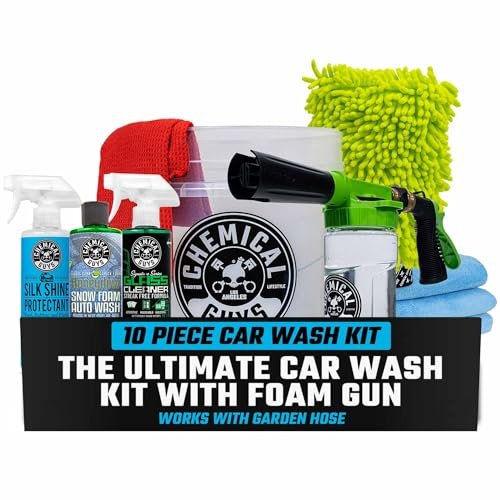 Chemical Guys HOL148 10-Piece Arsenal Builder Car Wash Kit...