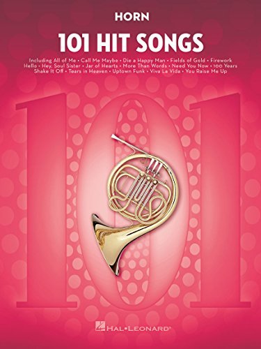 101 Hit Songs – for Horn | Easy Pop Sheet...