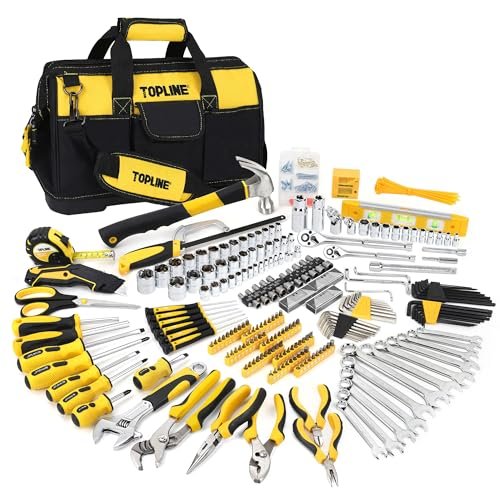 TOPLINE 467-Piece Household Home Tool Sets for Mechanics,...