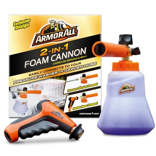 Armor All 2-in-1 Foam Cannon Kit, Car Cleaning Kit...