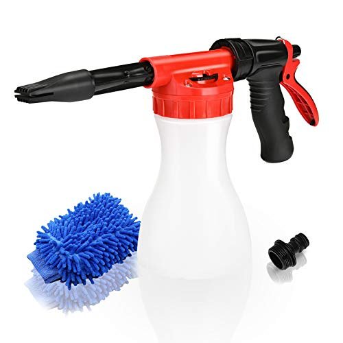 Car Foam Gun, Juqiboom - Adjustable Ratio Dial Car Snow...