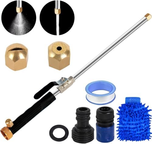 Jet Nozzle Power Washer for Garden Hose,Upgraded 18inch Jet...