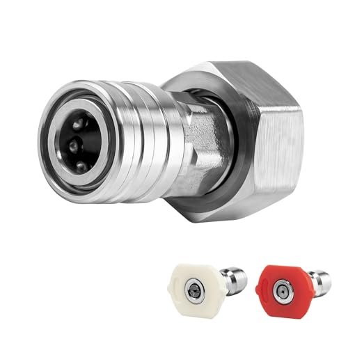 POWER TOWN Garden Hose to High Pressure Washer Attachment,...