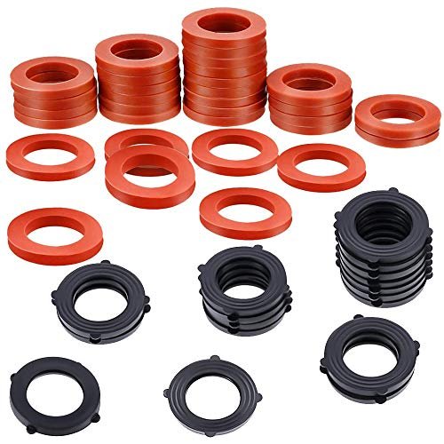 Garden Hose Washer Heavy Duty Rubber Washer Seals Fit All...