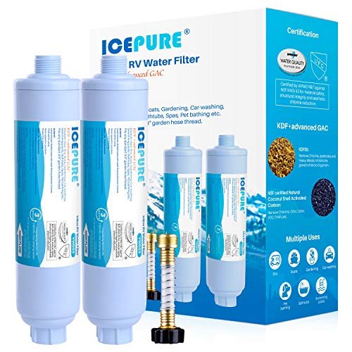 ICEPURE RV Water Filter system for Garden, RV, Pool,...