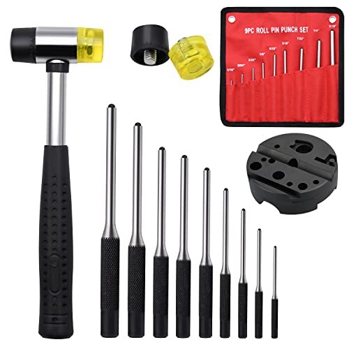 Pin Punch Set, 14pcs Removing Repair Tools, including...