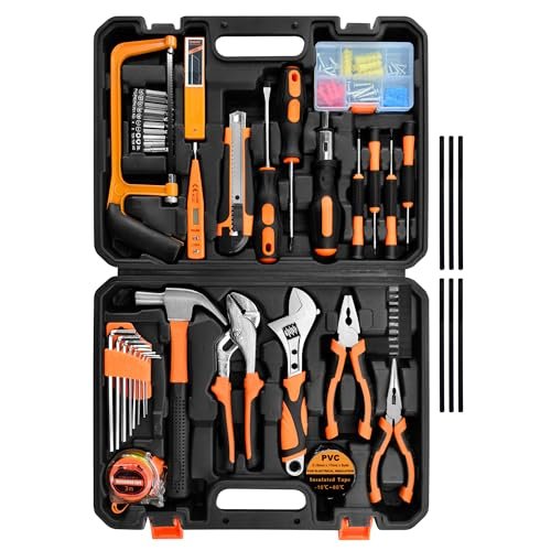 SOLUDE Tool Set,148-Piece Home Repair Tool Kit for Men...