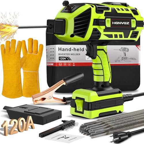 Welding Machine Handheld,20-120A 110V Portable Stick Welder...