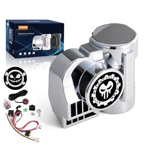 FARBIN Air Horn for Motorcycle Train Horns for Car Truck...