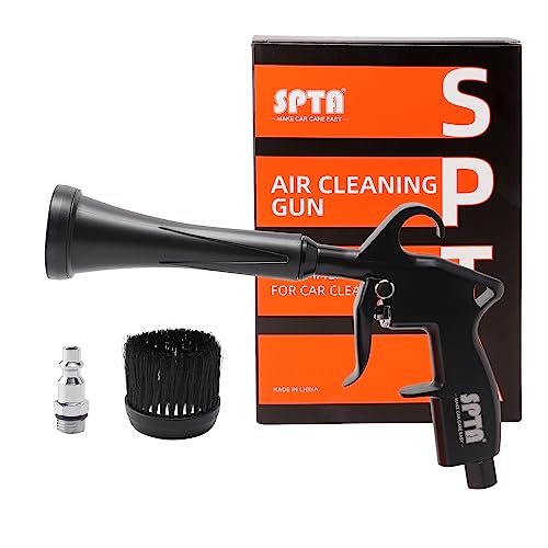 SPTA Car Cleaning Gun, Car Blow Gun Trumpet Head High...
