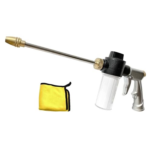 High Pressure Foam Gun Car Wash Sprayer + Washing Towel,...