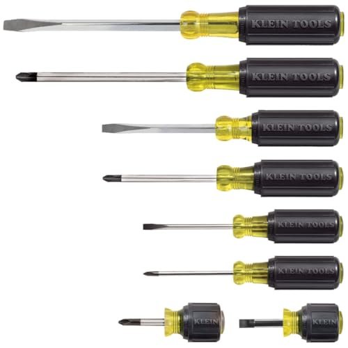 Klein Tools 85078 Screwdriver Set, Made in USA, All-Purpose...