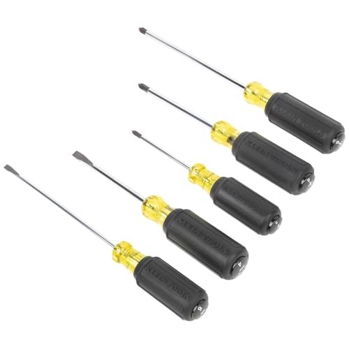 Klein Tools 85805 Screwdriver Set, Made in USA,...