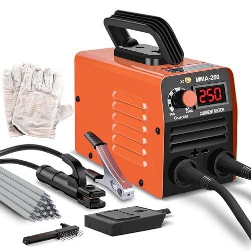 Super Mini Stick Welder Machine,110V 250A ARC Portable MMA...