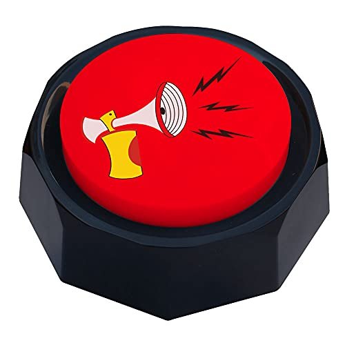 RIBOSY Air Horn Button - DJ Horn Sound Effect -...