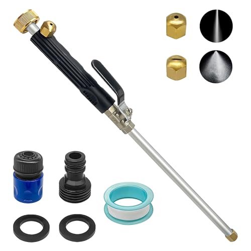 Pymga Upgraded Jet Nozzle Pressure Washer Wand for Garden...