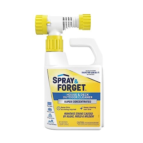 Spray & Forget House & Deck Outdoor Cleaner - Hose...
