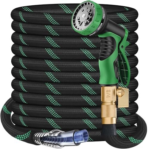 Garden Hose 25 ft-Heavy Duty Water Hoses -...