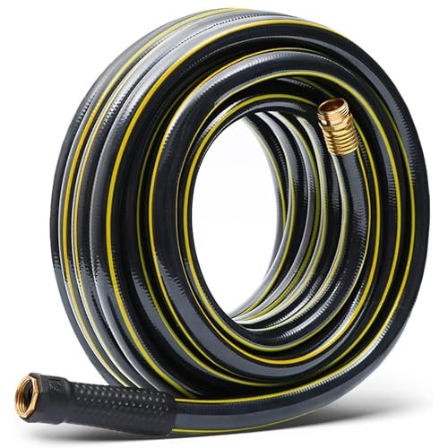 Solution4Patio Lead-in Garden Hose 3/4 in. x 25 ft....