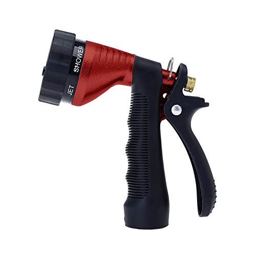 GREEN MOUNT Water Hose Nozzle Spray Nozzle, Metal Garden...
